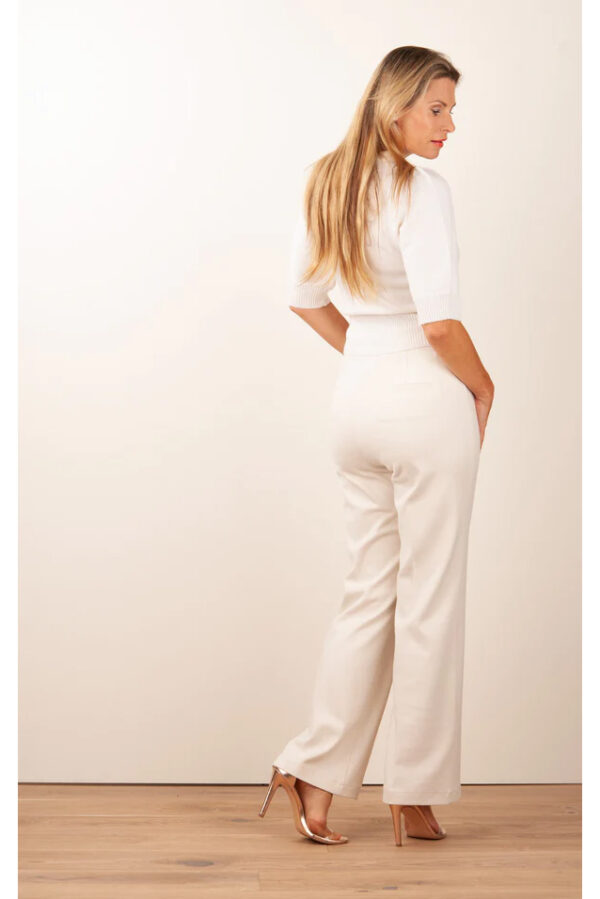 spodnie-cambio-dresowe beżowe sport wygodne butik luisa