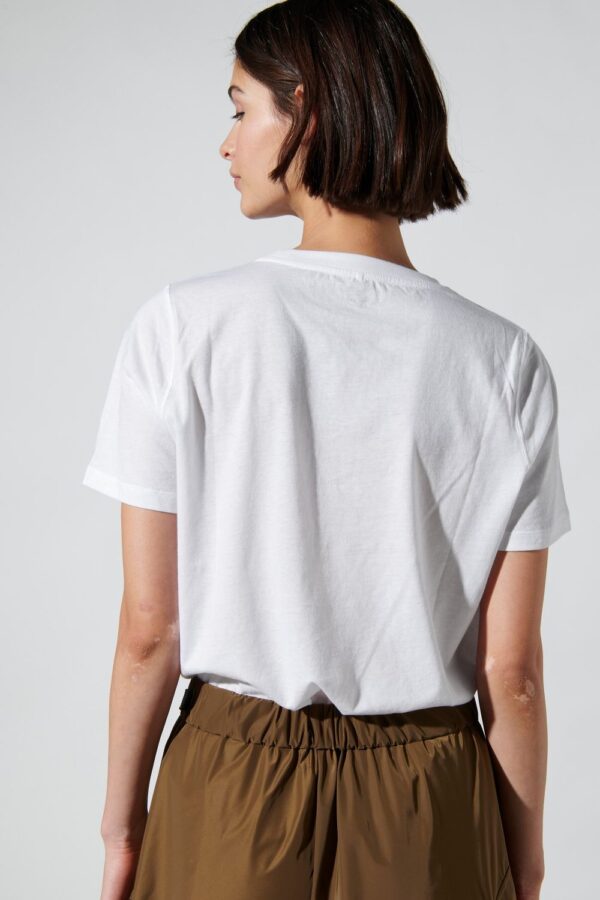 t-shirt-luisa-cerano-mieki bawełna organiczna nadruk rozcięty butik luisa bydgoszcz