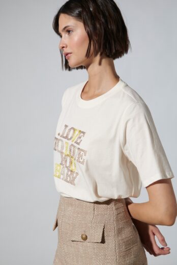 t-shirt bawełna modal bluzka gładki luisa cerano bydgoszcz