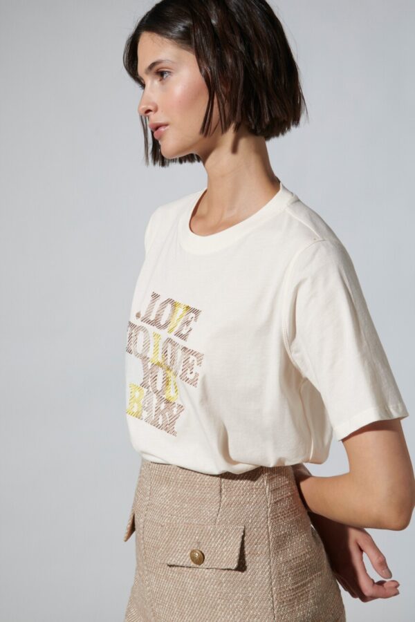t-shirt bawełna modal bluzka gładki luisa cerano bydgoszcz